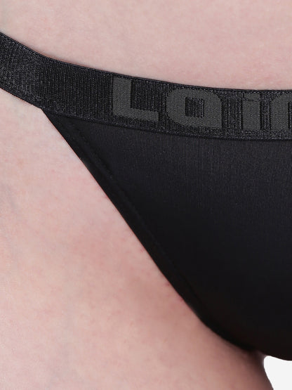 La Intimo Women's Premium Liquidate Thong, designed for comfort and style with a sleek fit, available in a single pack.