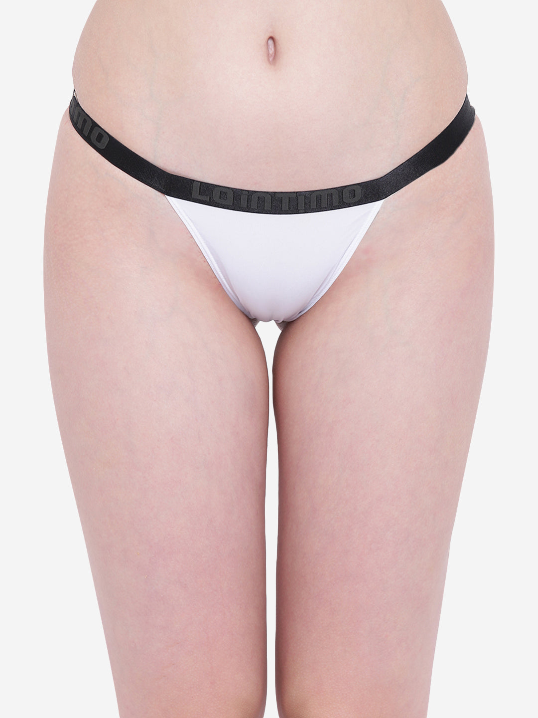 La Intimo Women's Premium Liquidate Thong, designed for comfort and style with a sleek fit, available in a single pack.