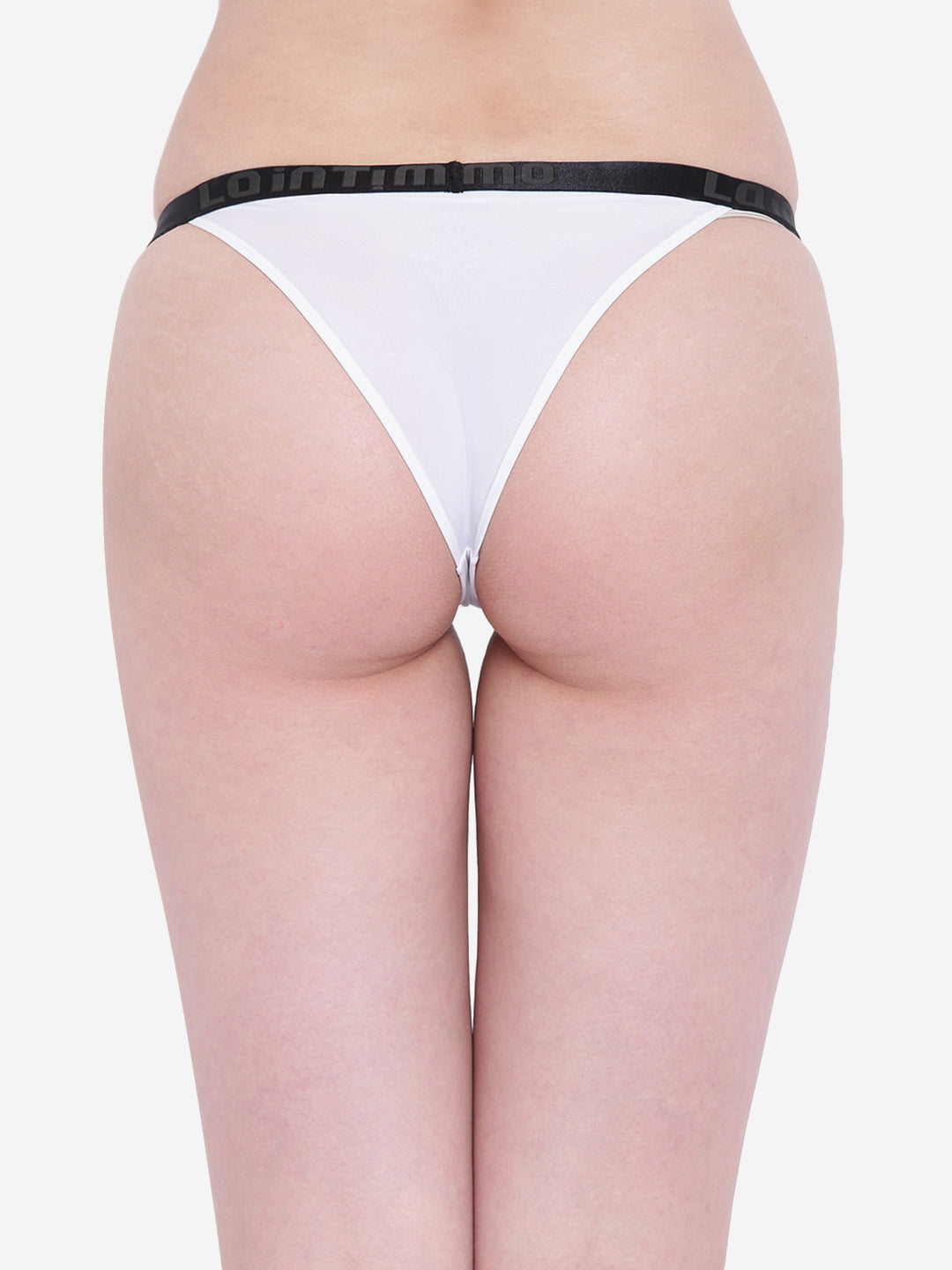 La Intimo Women's Premium Liquidate Thong, designed for comfort and style with a sleek fit, available in a single pack.