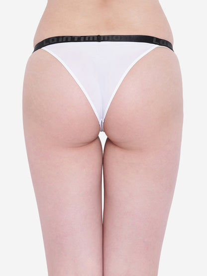 La Intimo Women's Premium Liquidate Thong, designed for comfort and style with a sleek fit, available in a single pack.