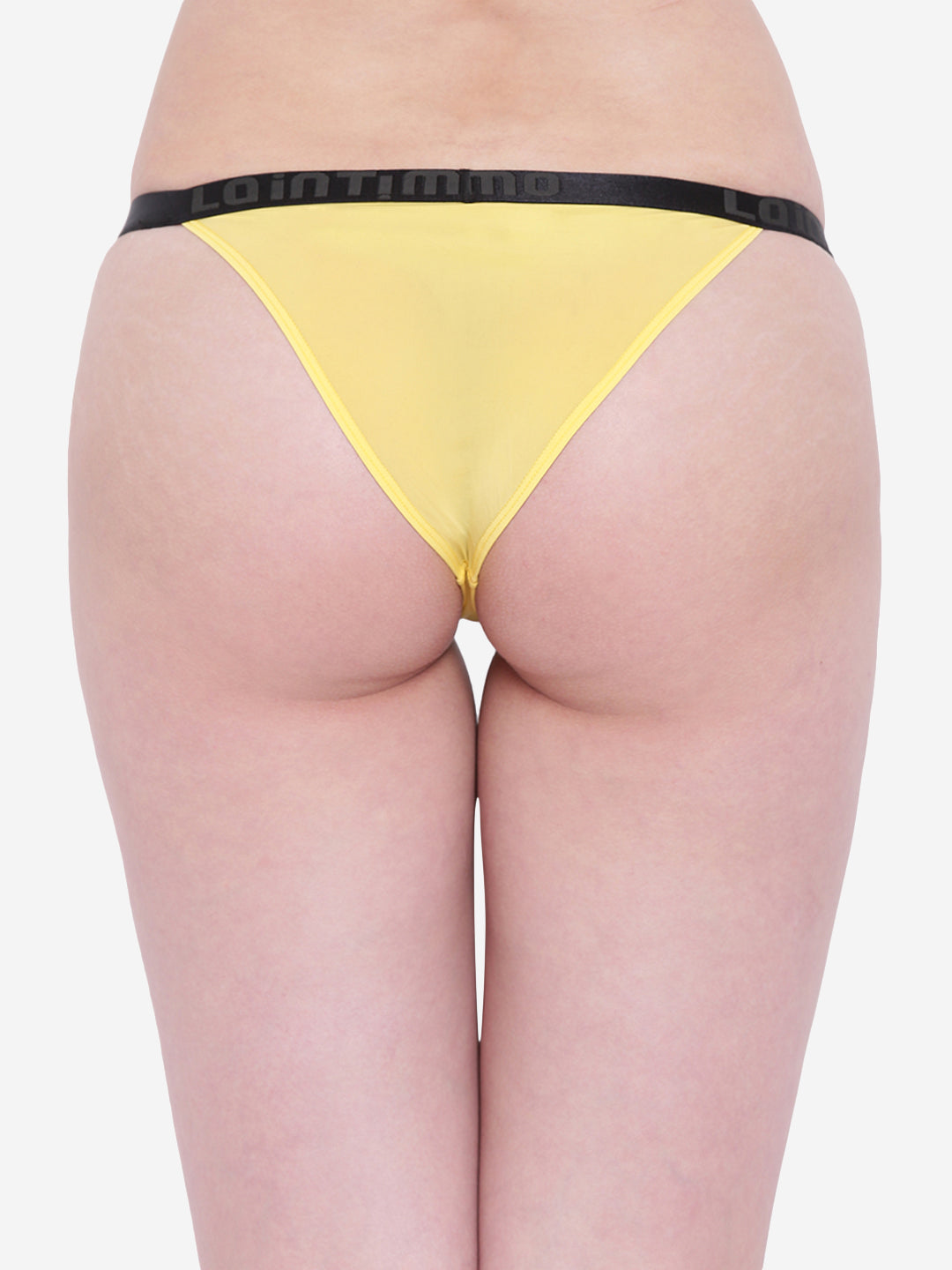 La Intimo Women's Premium Liquidate Thong, designed for comfort and style with a sleek fit, available in a single pack.