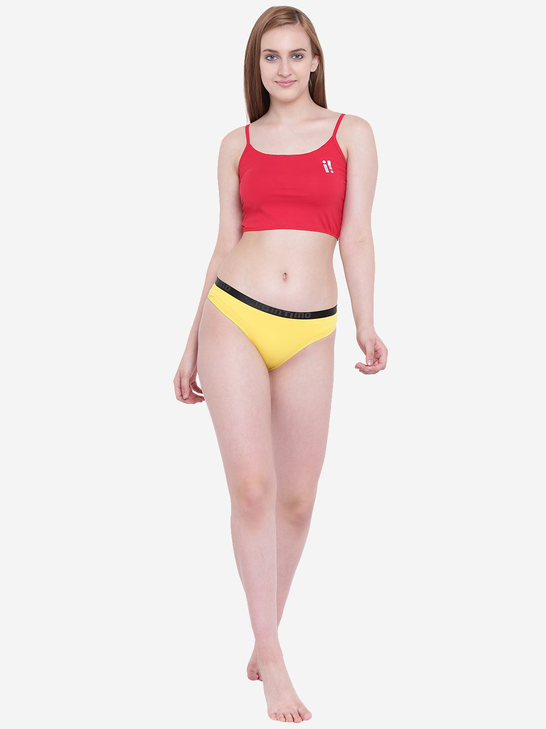 Nylon Brief Panty - Pop