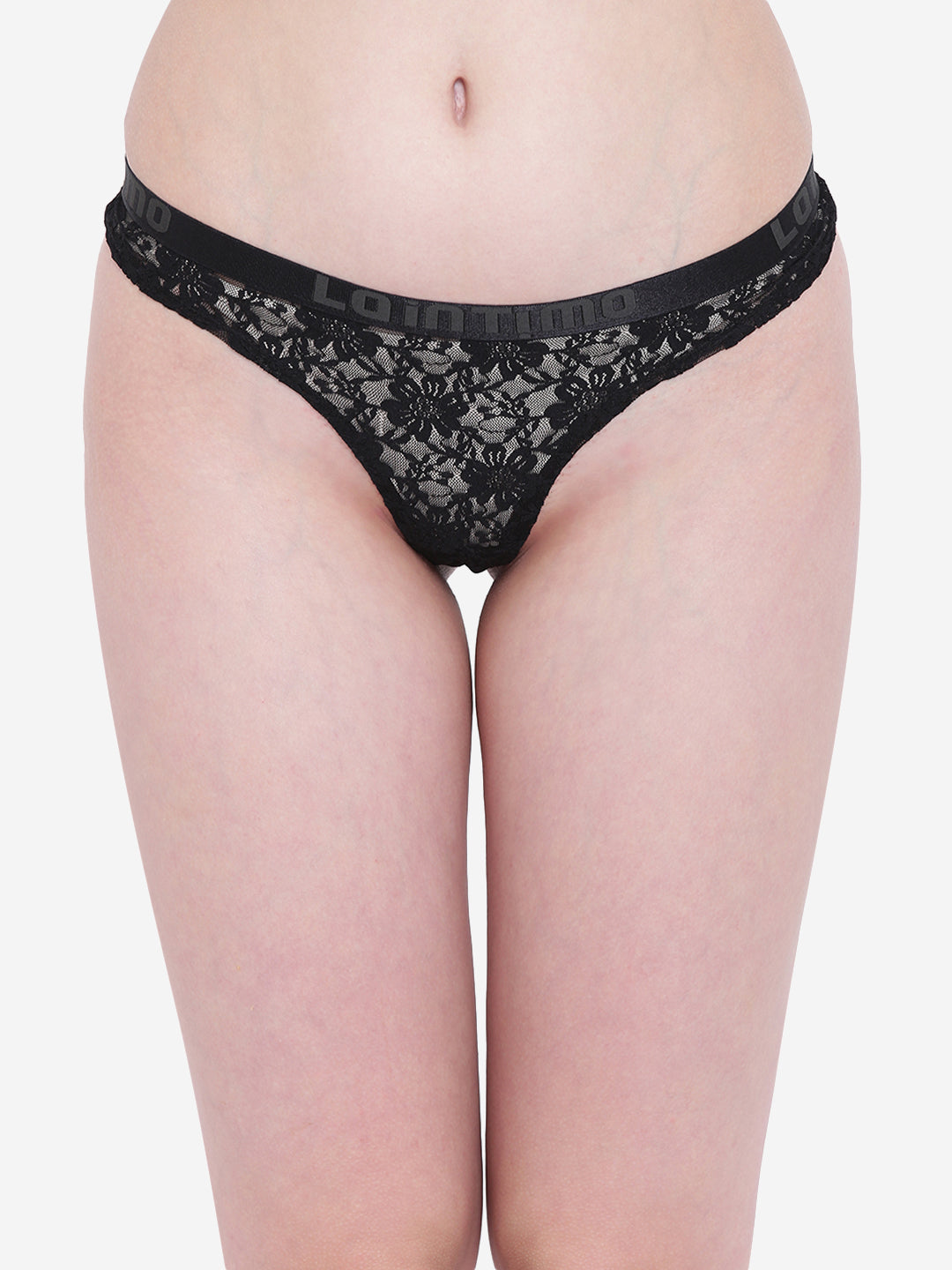 La Intimo Women's Premium Liquidate Thong, featuring a soft, comfortable fit and elegant design, perfect for daily wear.