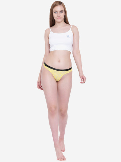 Nylon Lace Thong Panty - Affair