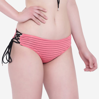 La Intimo Women’s Luxury Beachwear Bikini Lower Brief - Soft and breathable bikini briefs for stylish beachwear.