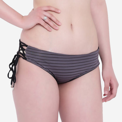 La Intimo Women’s Luxury Beachwear Bikini Lower Brief - Soft and breathable bikini briefs for stylish beachwear.