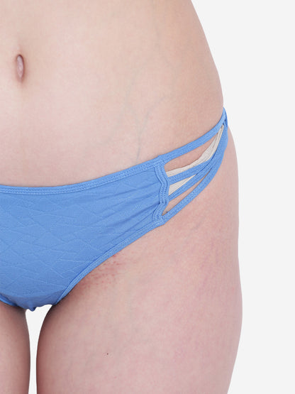 La Intimo Women’s Luxury Core Beachwear Bikini Lower Thongs - Soft, breathable thongs for stylish and comfortable beachwear.