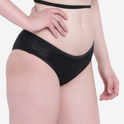 La Intimo Women’s Luxury Beachwear Bikini Lower Brief - Soft, breathable bikini briefs for stylish beachwear.