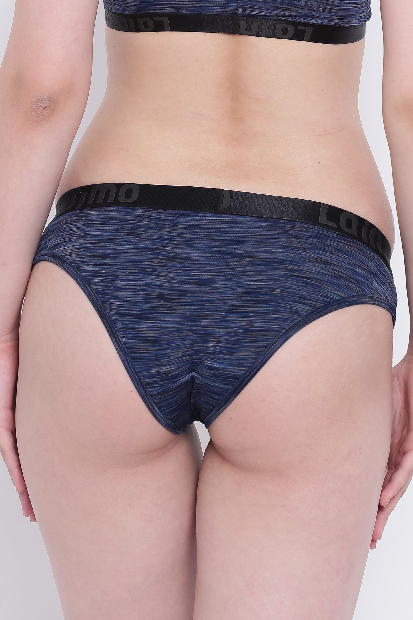 Active Micro Self Print Bikini Brief Swim Bottom