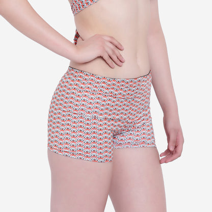 La Intimo Women’s Luxury Beachwear Bikini Lower Trunks - Soft, luxurious bikini trunks for comfortable and stylish beachwear.