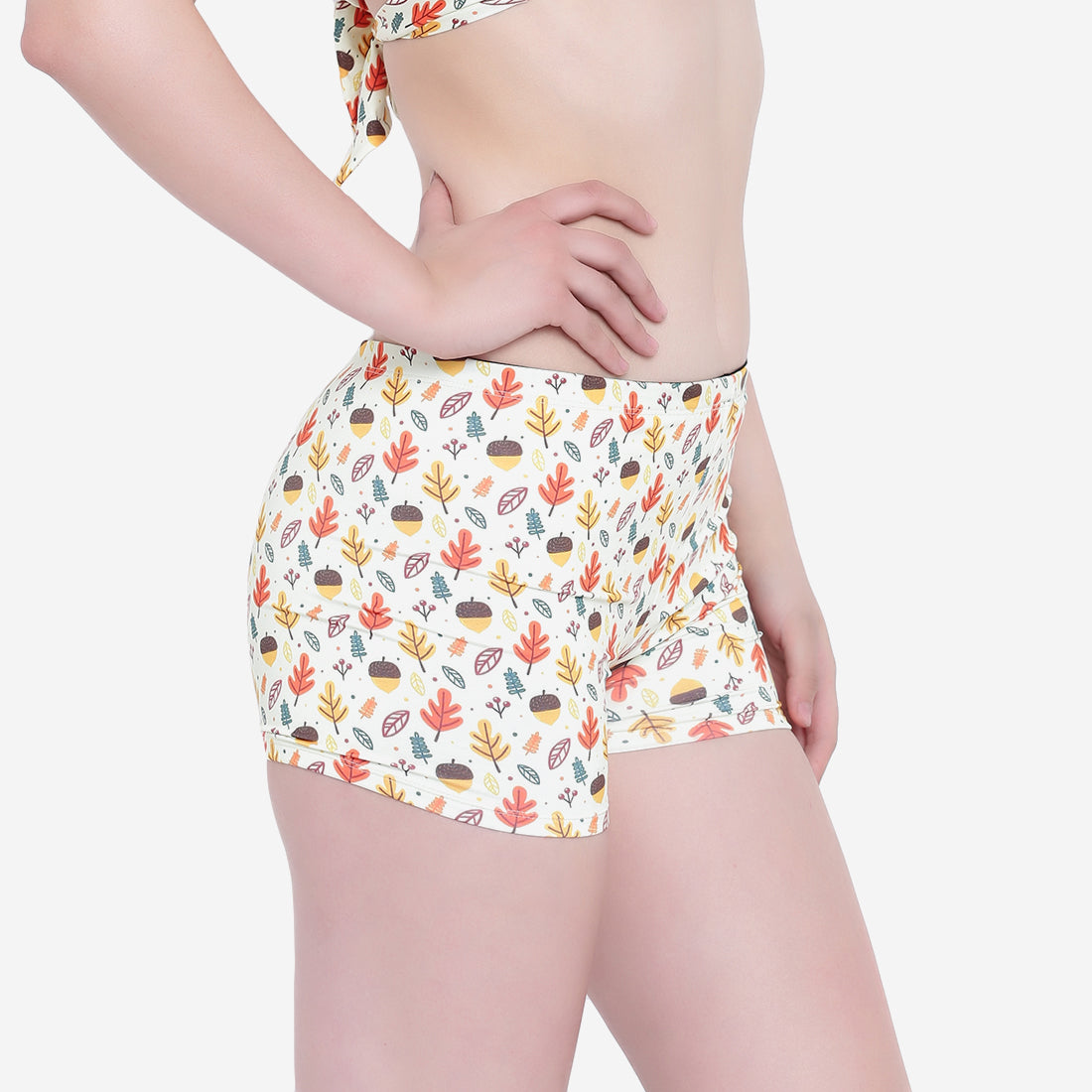 La Intimo Women’s Luxury Beachwear Bikini Lower Trunks - Soft, luxurious bikini trunks for comfortable and stylish beachwear.