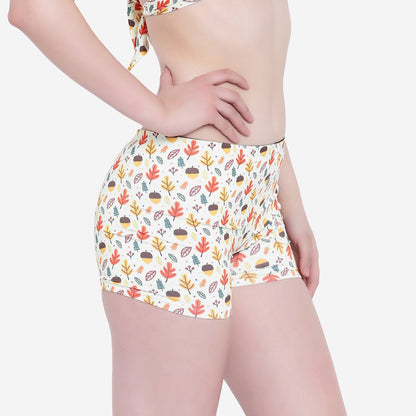 La Intimo Women’s Luxury Beachwear Bikini Lower Trunks - Soft, luxurious bikini trunks for comfortable and stylish beachwear.