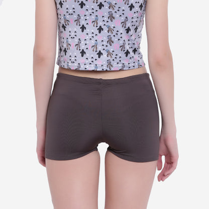 La Intimo Women’s Luxury Beachwear Bikini Lower Trunks - Soft, stylish bikini trunks for a comfortable fit at the beach or pool.