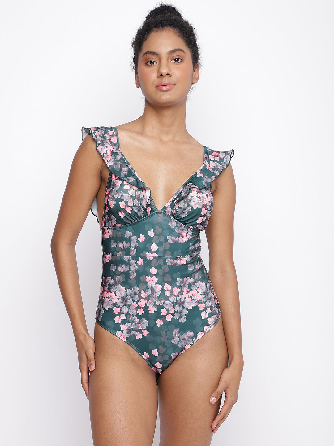 La Intimo luxury women's tie-up Monokini, perfect for stylish beach and poolside wear.