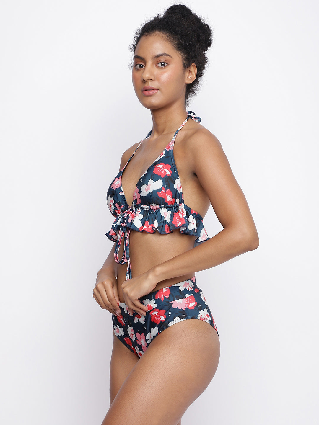 Luxury women's tankini lower with bikini brief by La Intimo, available in a Single Pack, designed for chic beachwear.