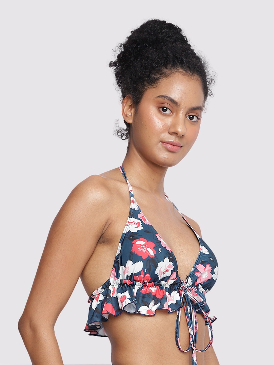 Luxury women's halter neck tankini upper by La Intimo, available in a Single Pack, designed for elegant beachwear.