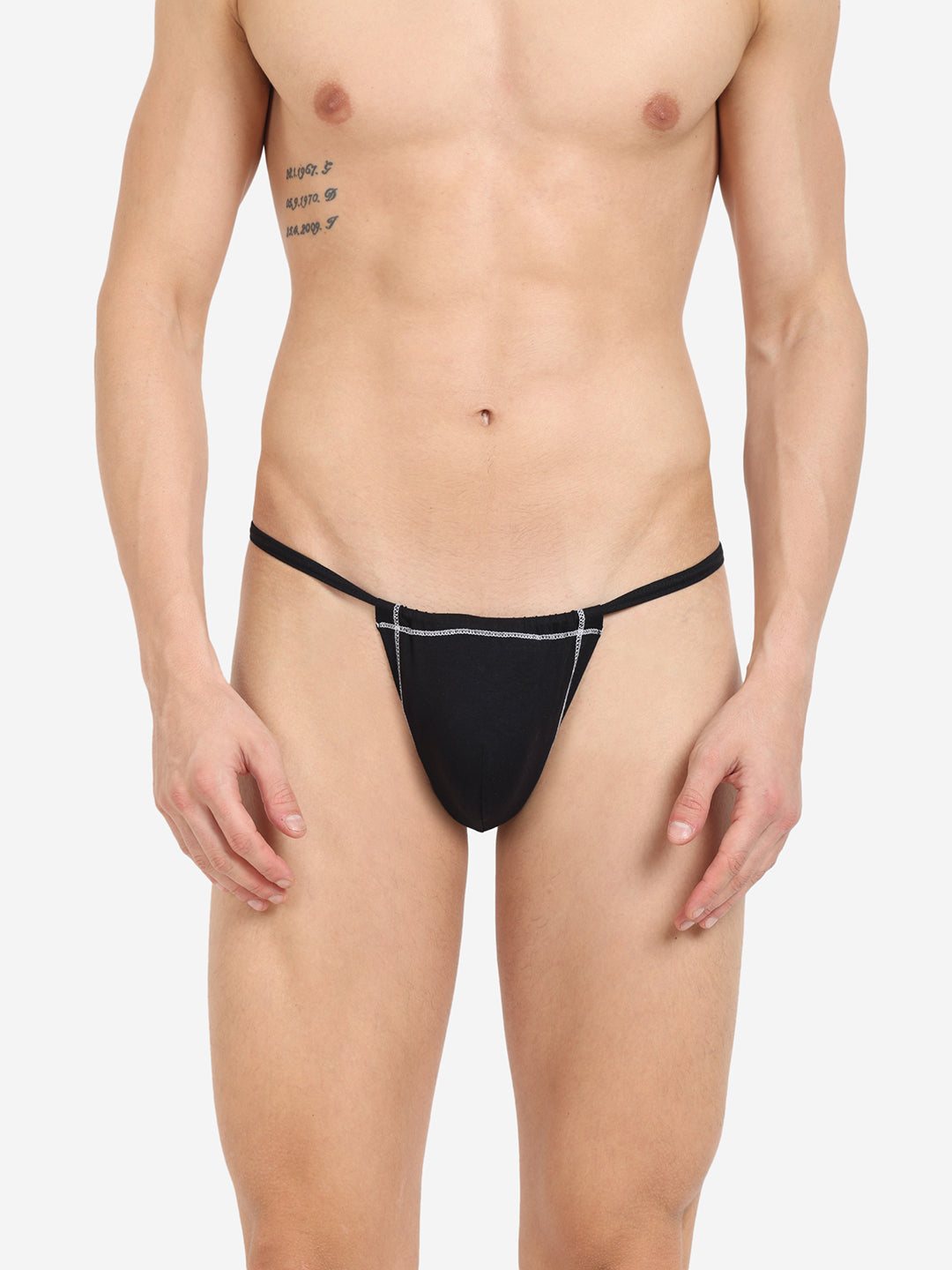 La Intimo Men’s Premium Core G-String Underwear - Soft, breathable g-string providing comfort and a sleek fit.