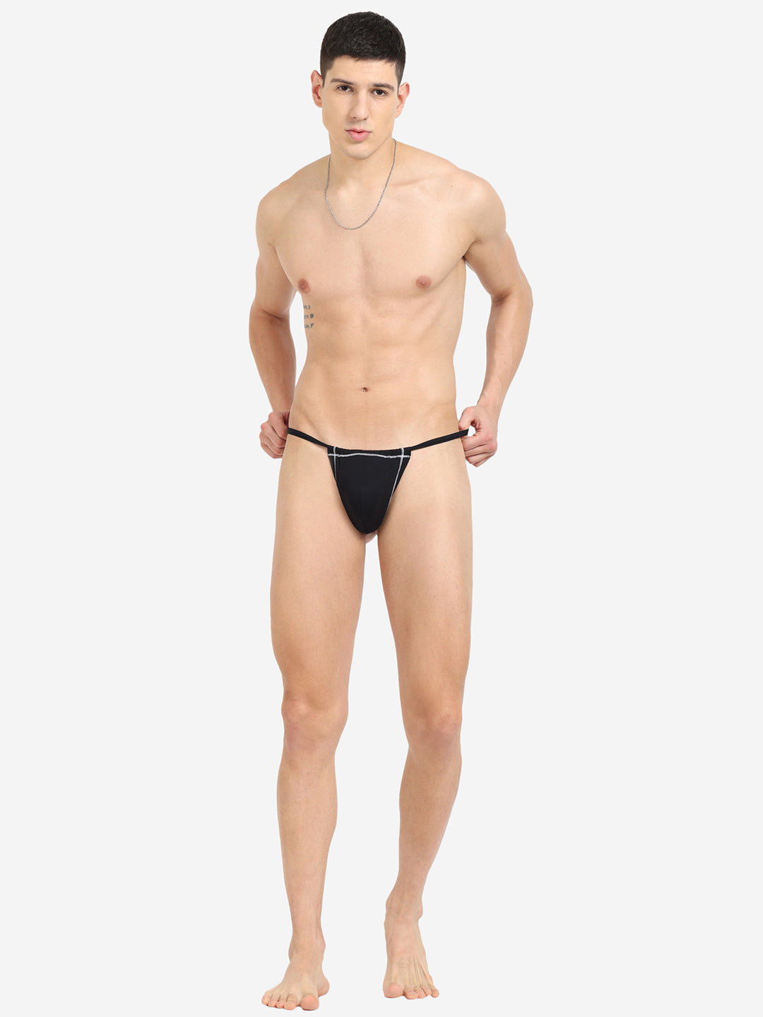 La Intimo Men’s Premium Core G-String Underwear - Soft, breathable g-string providing comfort and a sleek fit.