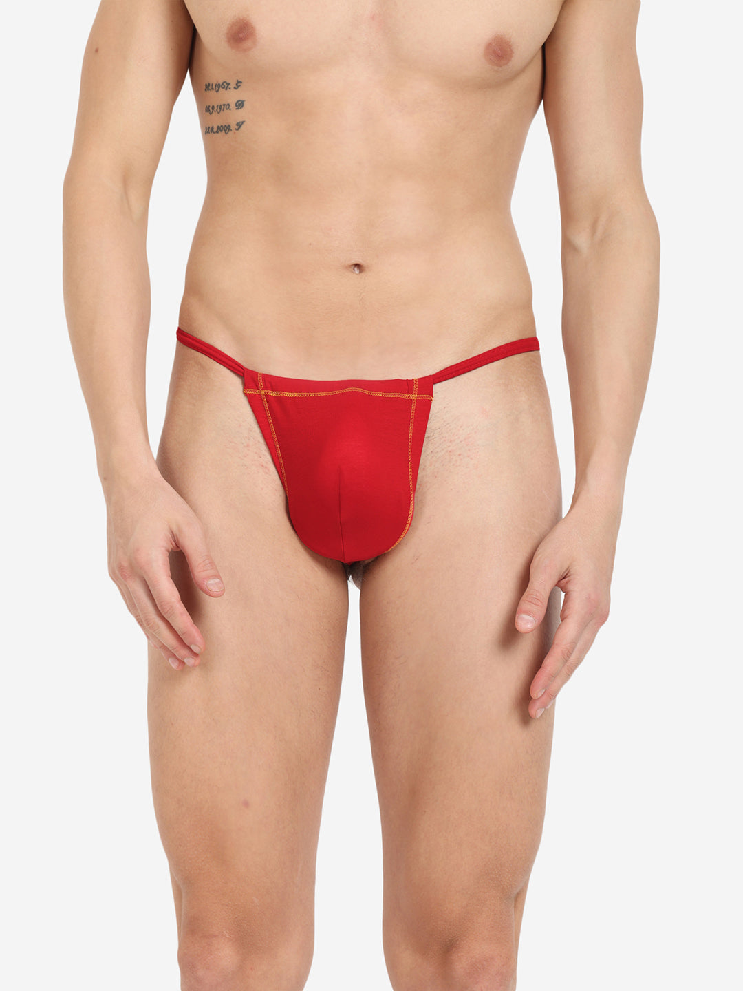 La Intimo Men’s Premium Core G-String Underwear - Soft, breathable g-string providing comfort and a sleek fit.