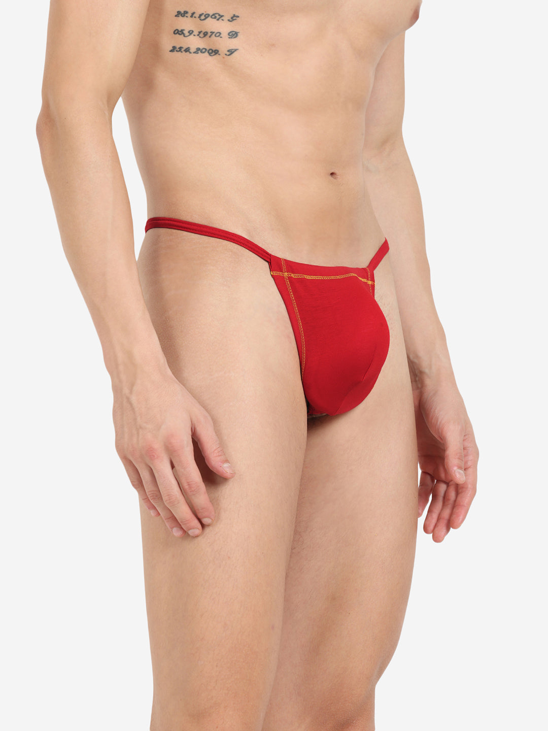 La Intimo Men’s Premium Core G-String Underwear - Soft, breathable g-string providing comfort and a sleek fit.