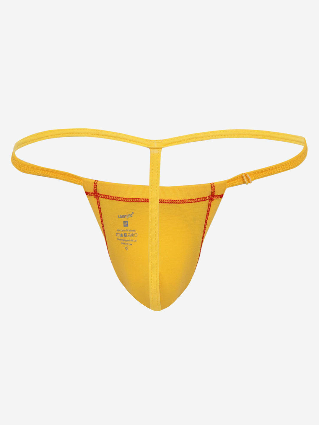 La Intimo Men’s Premium Core G-String Underwear - Soft, breathable g-string providing comfort and a sleek fit.