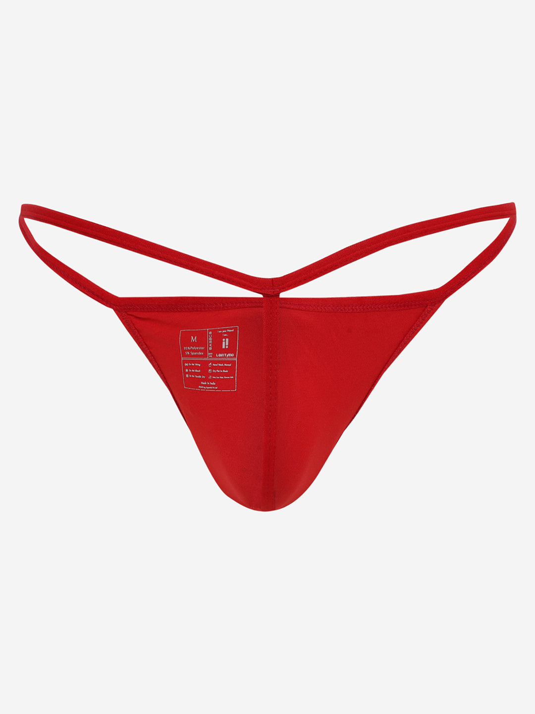 La Intimo Men’s Premium Core G-String Underwear - Soft, breathable g-string with minimal coverage and a modern fit.