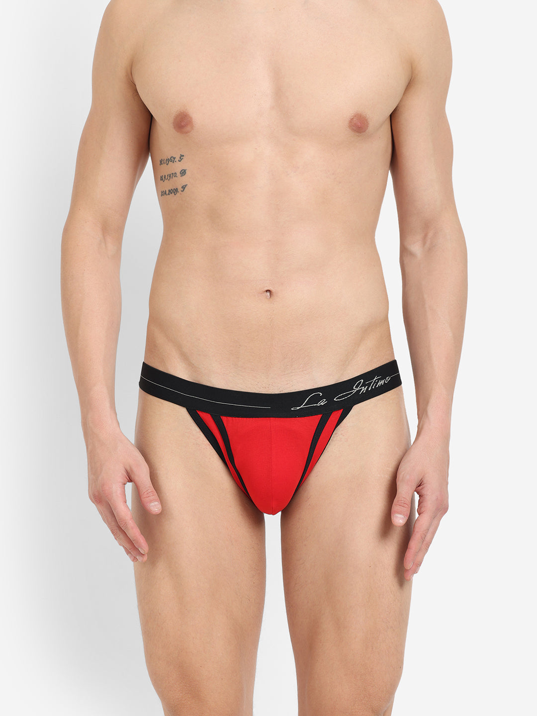 La Intimo Men’s Premium Core Jockstrap Underwear - Soft, supportive jockstrap for comfort and performance.