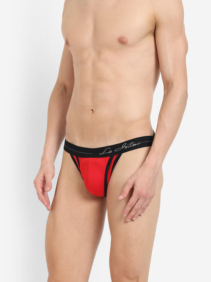 La Intimo Men’s Premium Core Jockstrap Underwear - Soft, supportive jockstrap for comfort and performance.