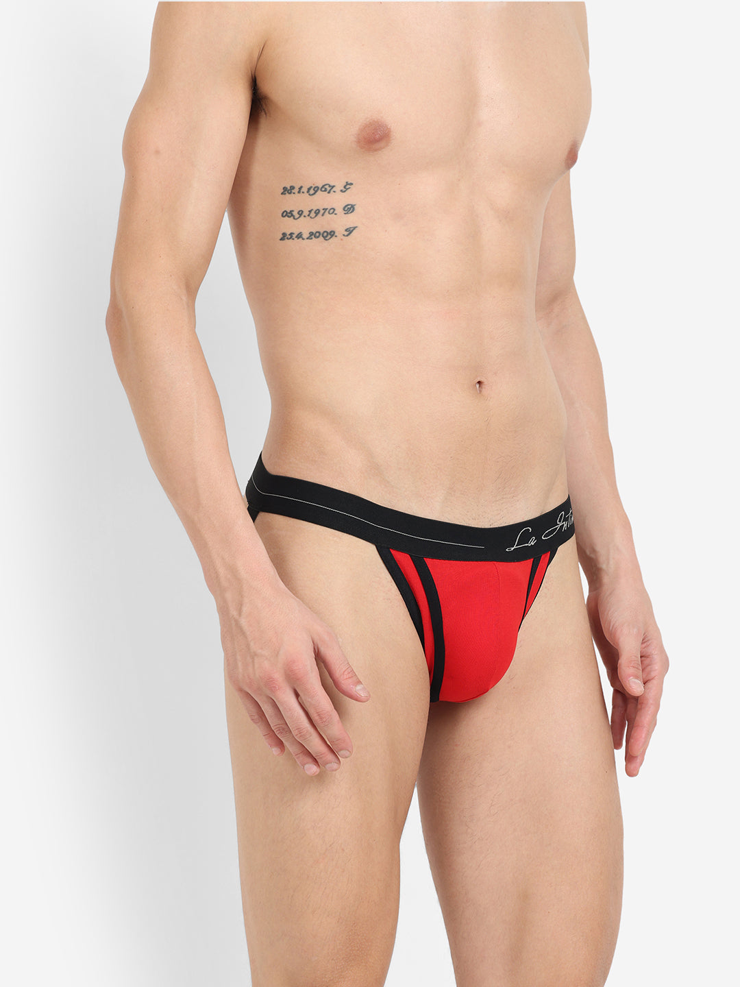 La Intimo Men’s Premium Core Jockstrap Underwear - Soft, supportive jockstrap for comfort and performance.