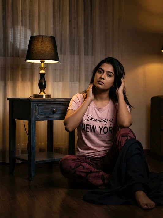 100% Cotton Military Print Pyjama T-Shirt Nightsuit