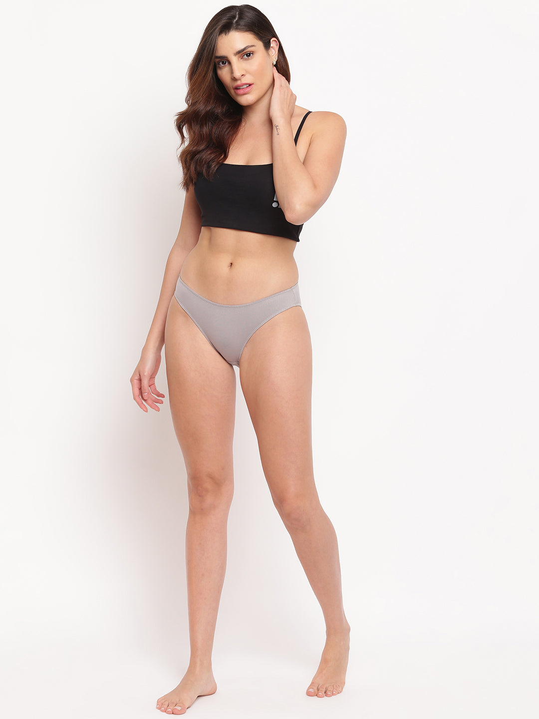 Single pack of women's bikini brief panty by La Intimo, offering a sleek and comfortable fit for everyday wear.