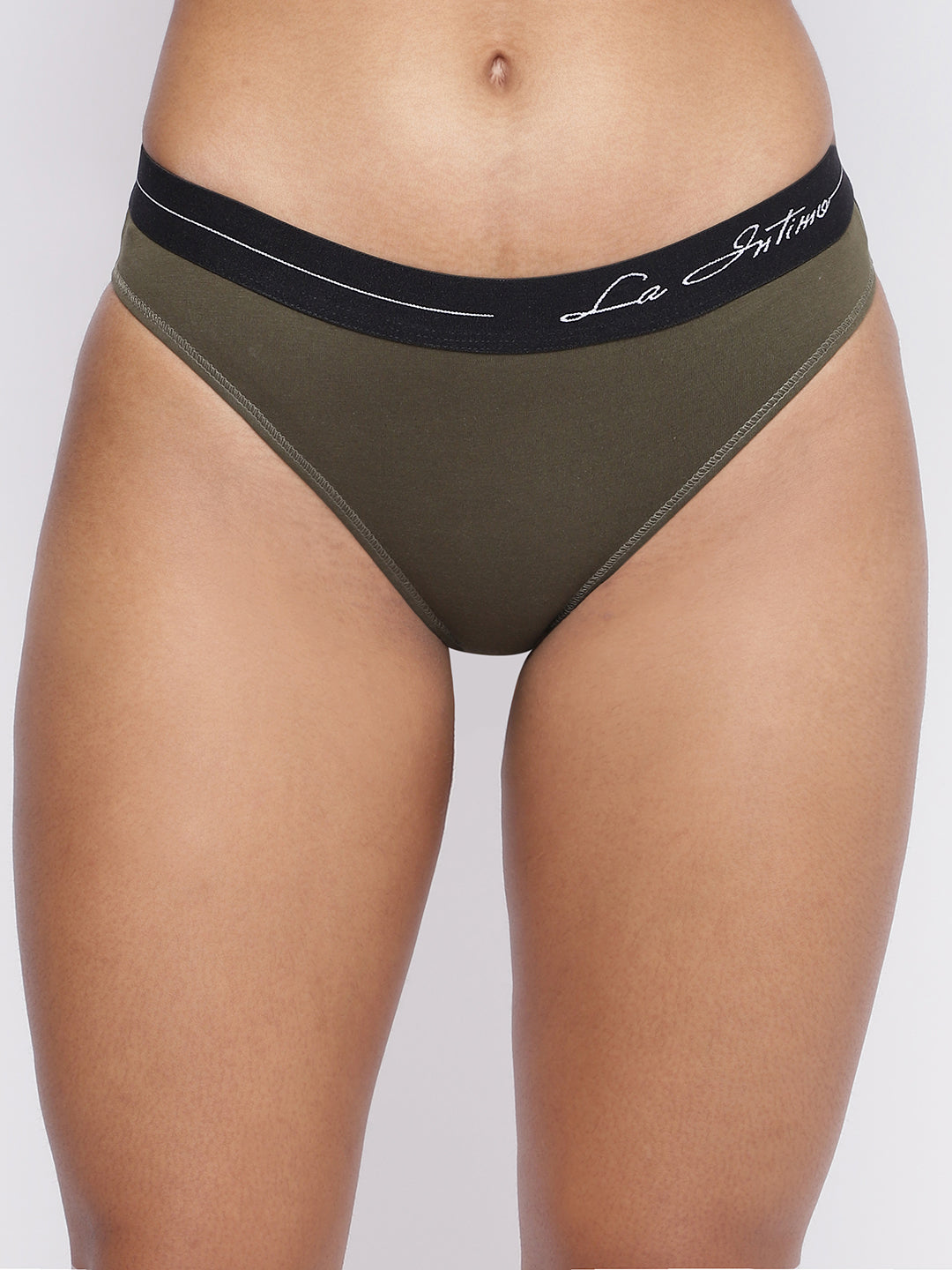 Single pack of women's brief panty by La Intimo, offering a comfortable fit and support for everyday wear.