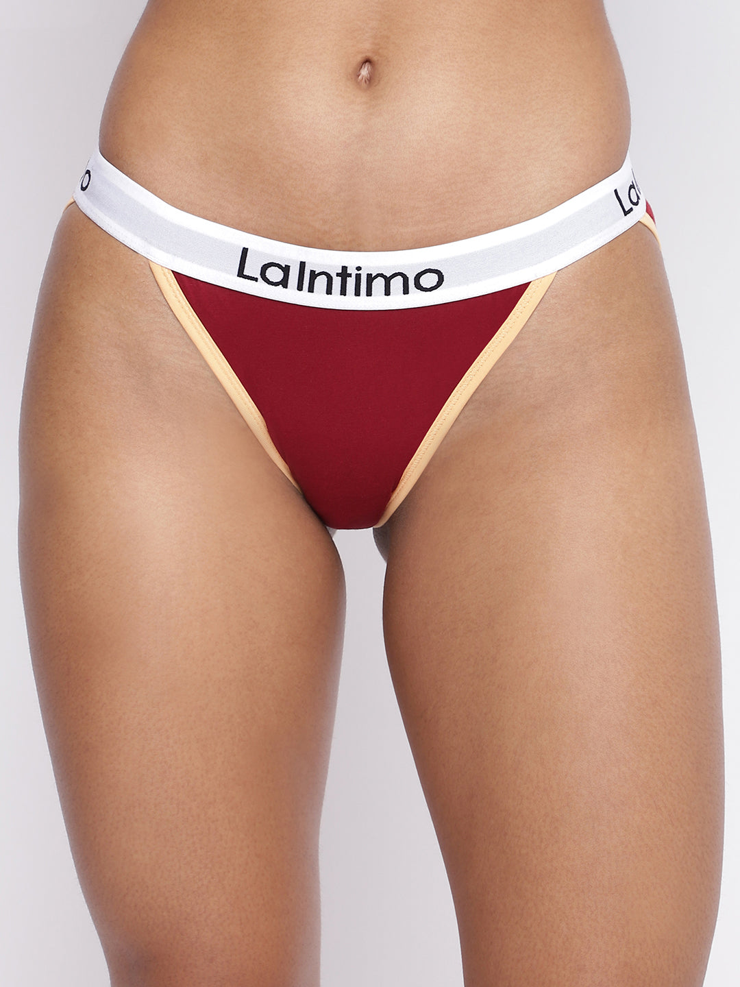 Single pack of women's brief panty by La Intimo, designed for comfort and all-day wear.