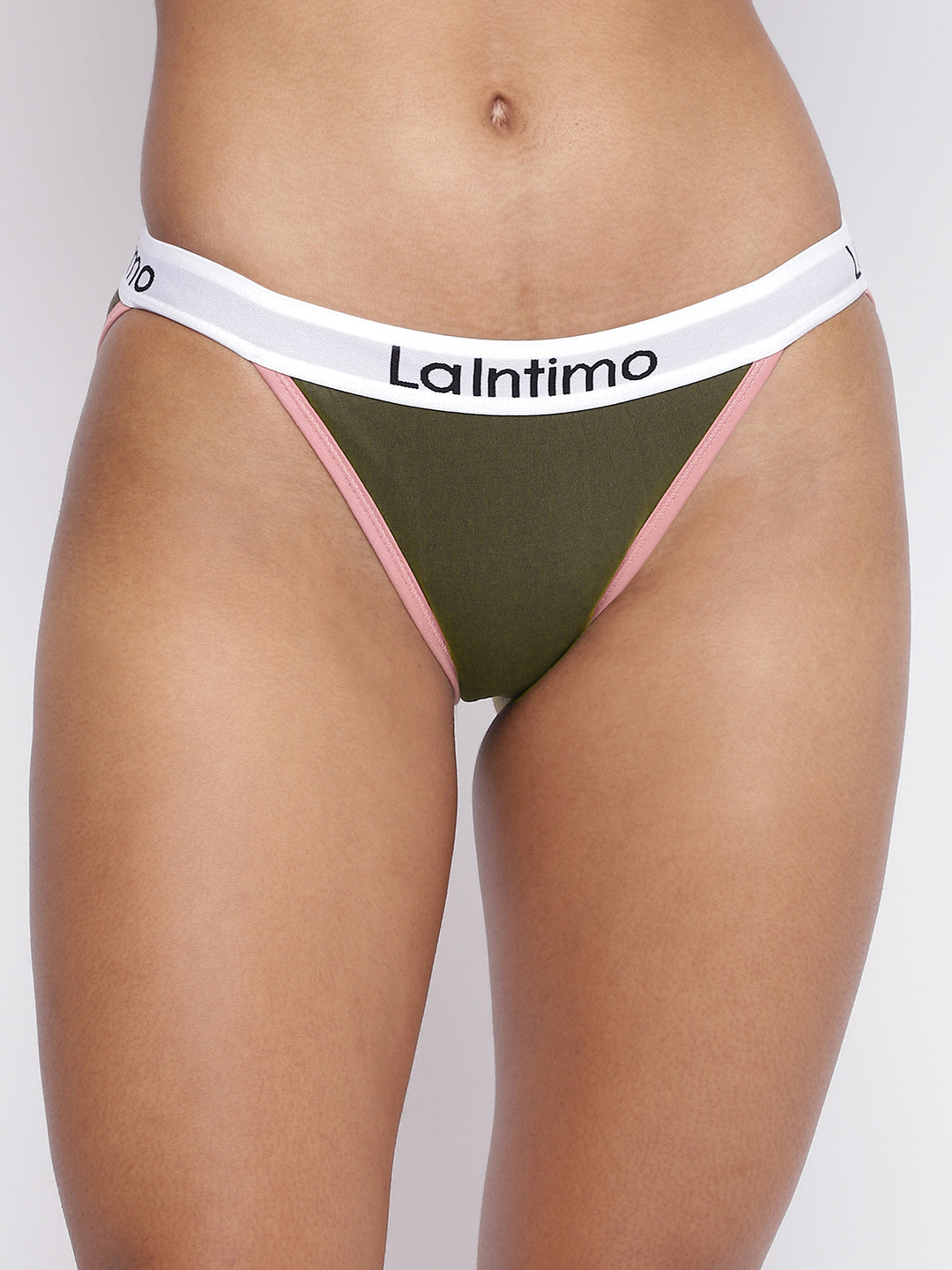 Single pack of women's brief panty by La Intimo, designed for comfort and all-day wear.