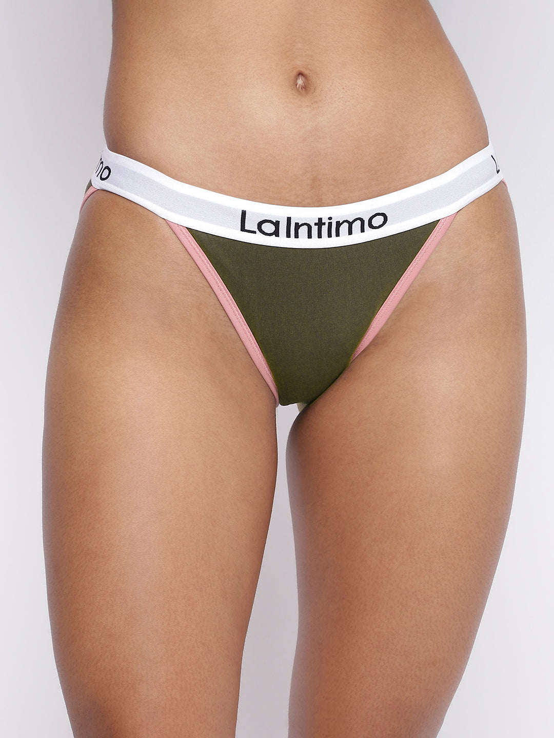 Pack of 2 women's panty briefs by La Intimo, offering comfort and a perfect fit for everyday wear.