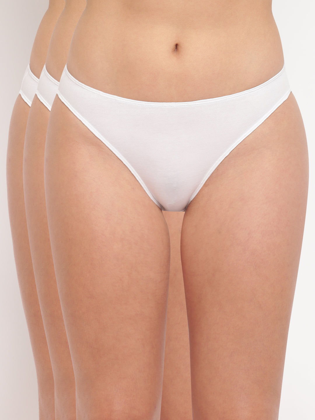 La Intimo women's high leg panties, MultiPack of 3, designed for everyday comfort and flattering style.