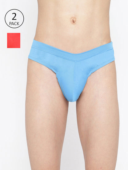 Pack of 2 men's semi-seamless briefs from La Intimo, featuring the Standard Core Collection for superior comfort and style.