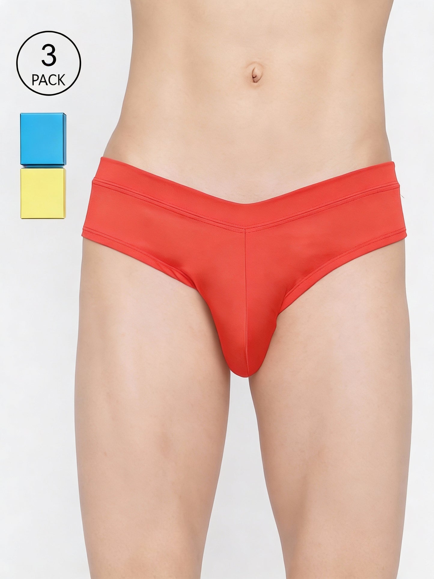 Active Micro Brief - Semi Seamless Fanboy (Pack of 3)