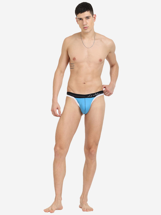 Single pack of men's premium thongs from La Intimo, featuring the Core Collection for superior comfort and style.