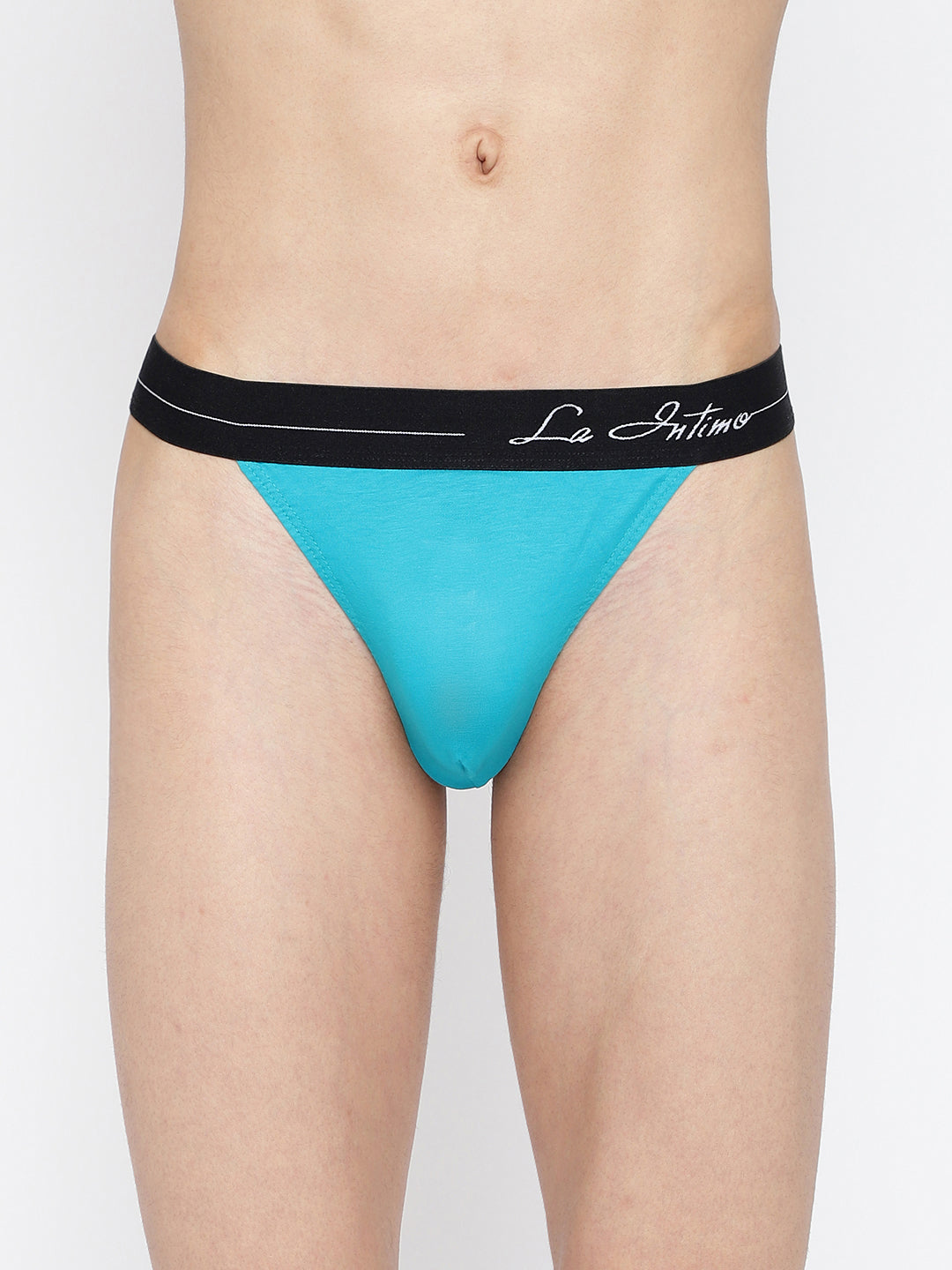 Single pack of men's thongs from La Intimo, featuring the Standard Core Collection for superior comfort and style.