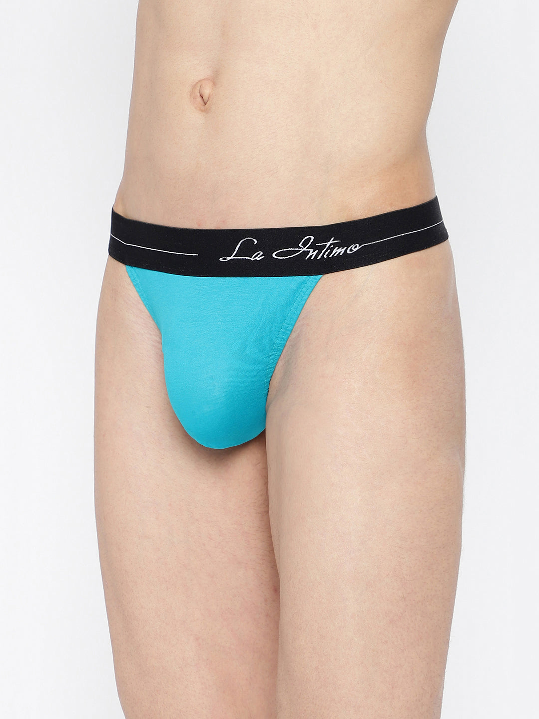 Single pack of men's thongs from La Intimo, featuring the Standard Core Collection for superior comfort and style.