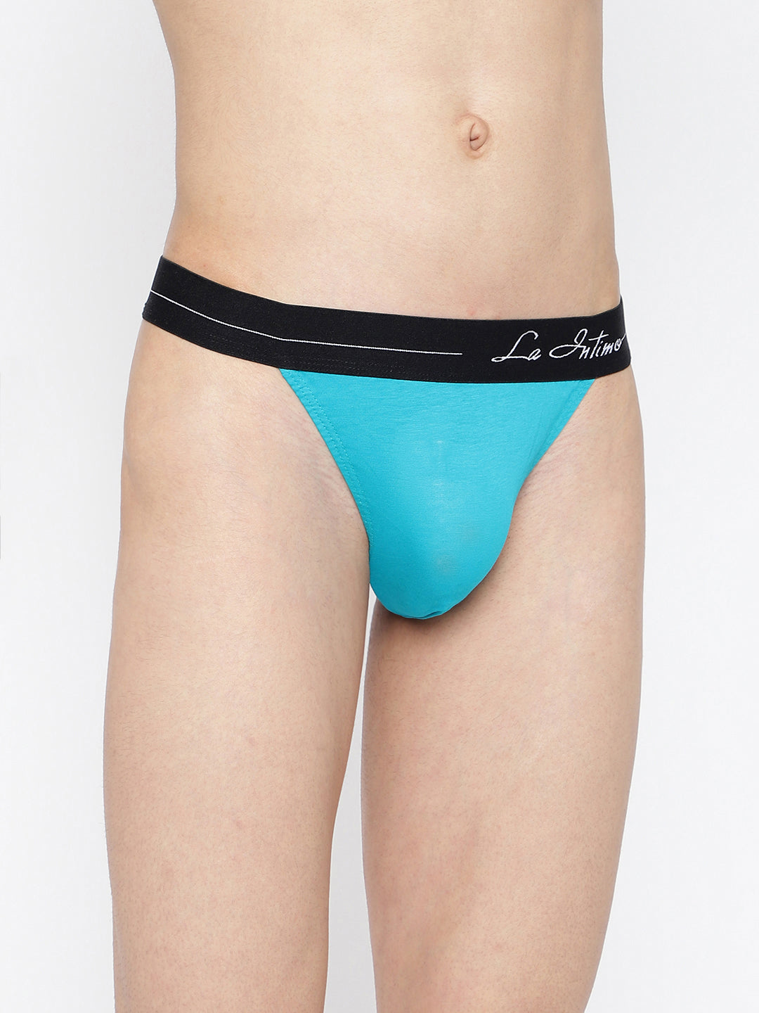 Single pack of men's thongs from La Intimo, featuring the Standard Core Collection for superior comfort and style.