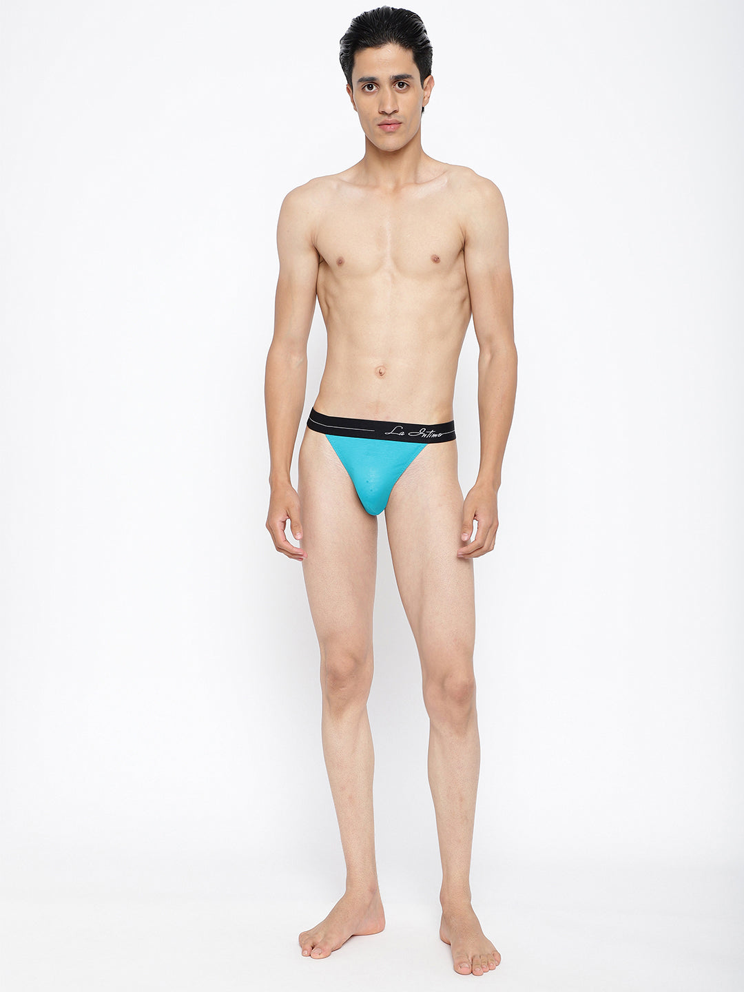 Single pack of men's thongs from La Intimo, featuring the Standard Core Collection for superior comfort and style.