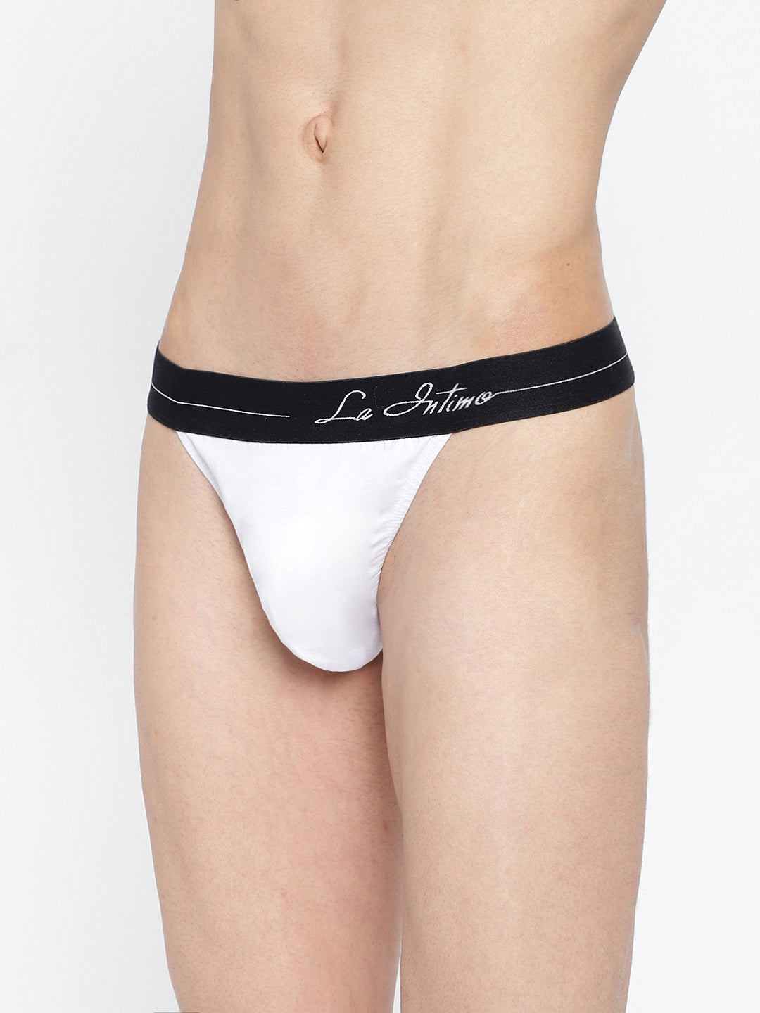 Single pack of men's thongs from La Intimo, featuring the Standard Core Collection for superior comfort and style.