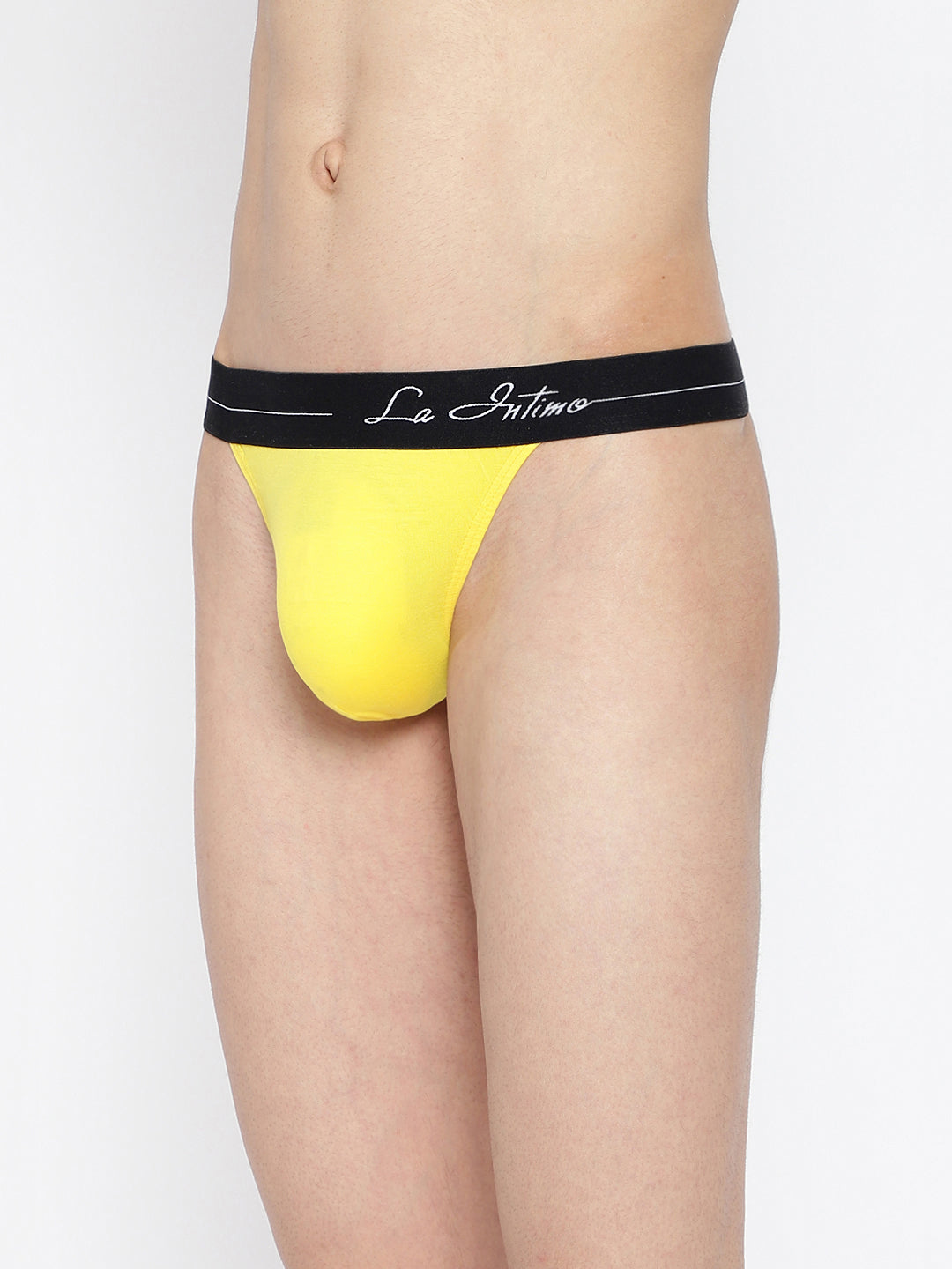 Single pack of men's thongs from La Intimo, featuring the Standard Core Collection for superior comfort and style.