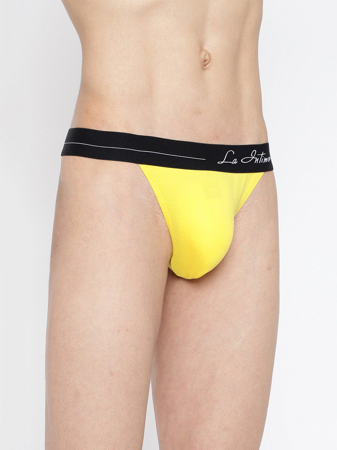 Single pack of men's thongs from La Intimo, featuring the Standard Core Collection for superior comfort and style.