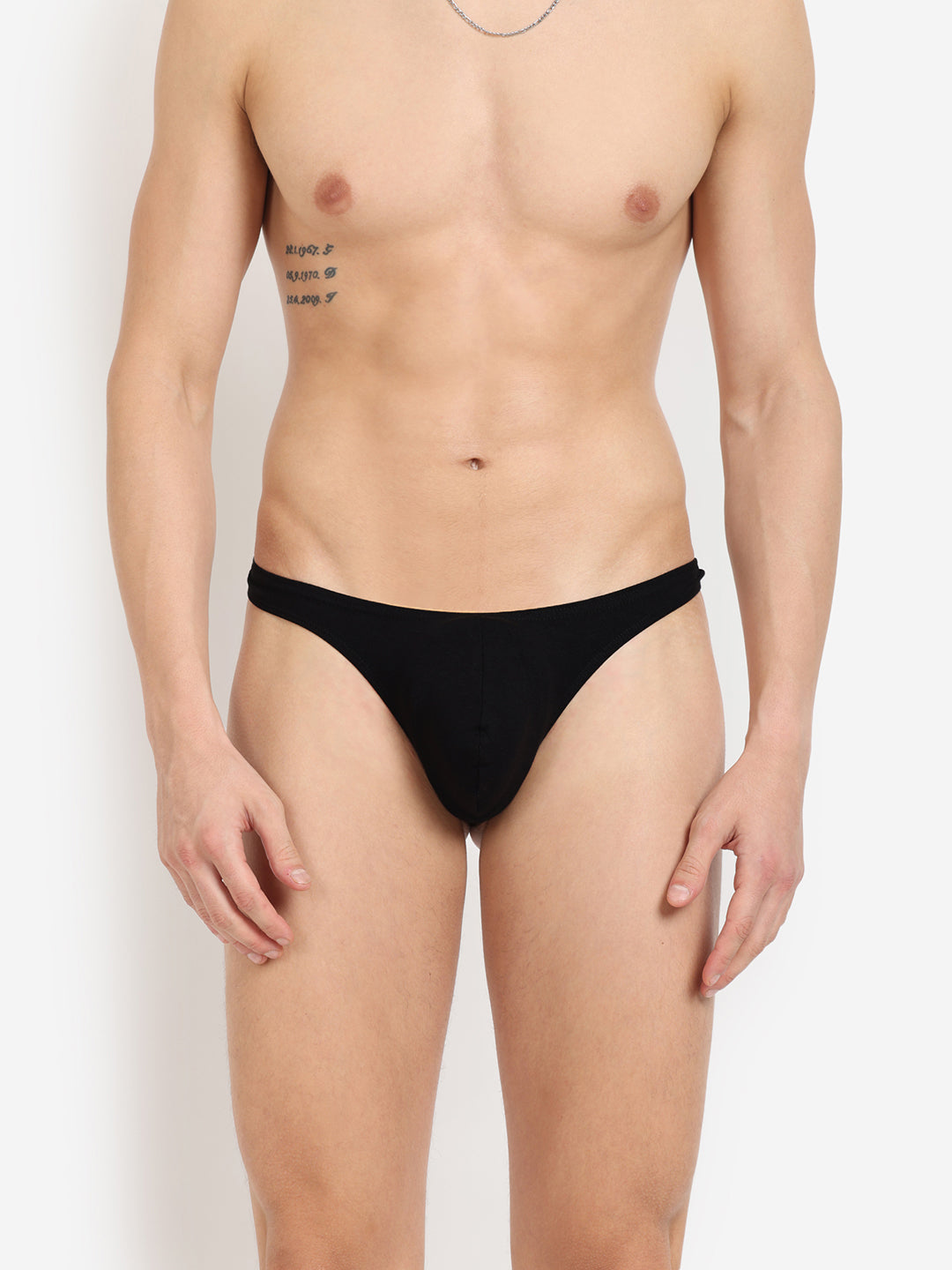 Single pack of men's premium thongs from La Intimo, featuring the Core Collection for maximum comfort and style.