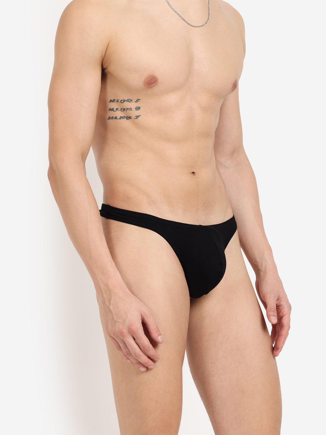 Single pack of men's premium thongs from La Intimo, featuring the Core Collection for maximum comfort and style.