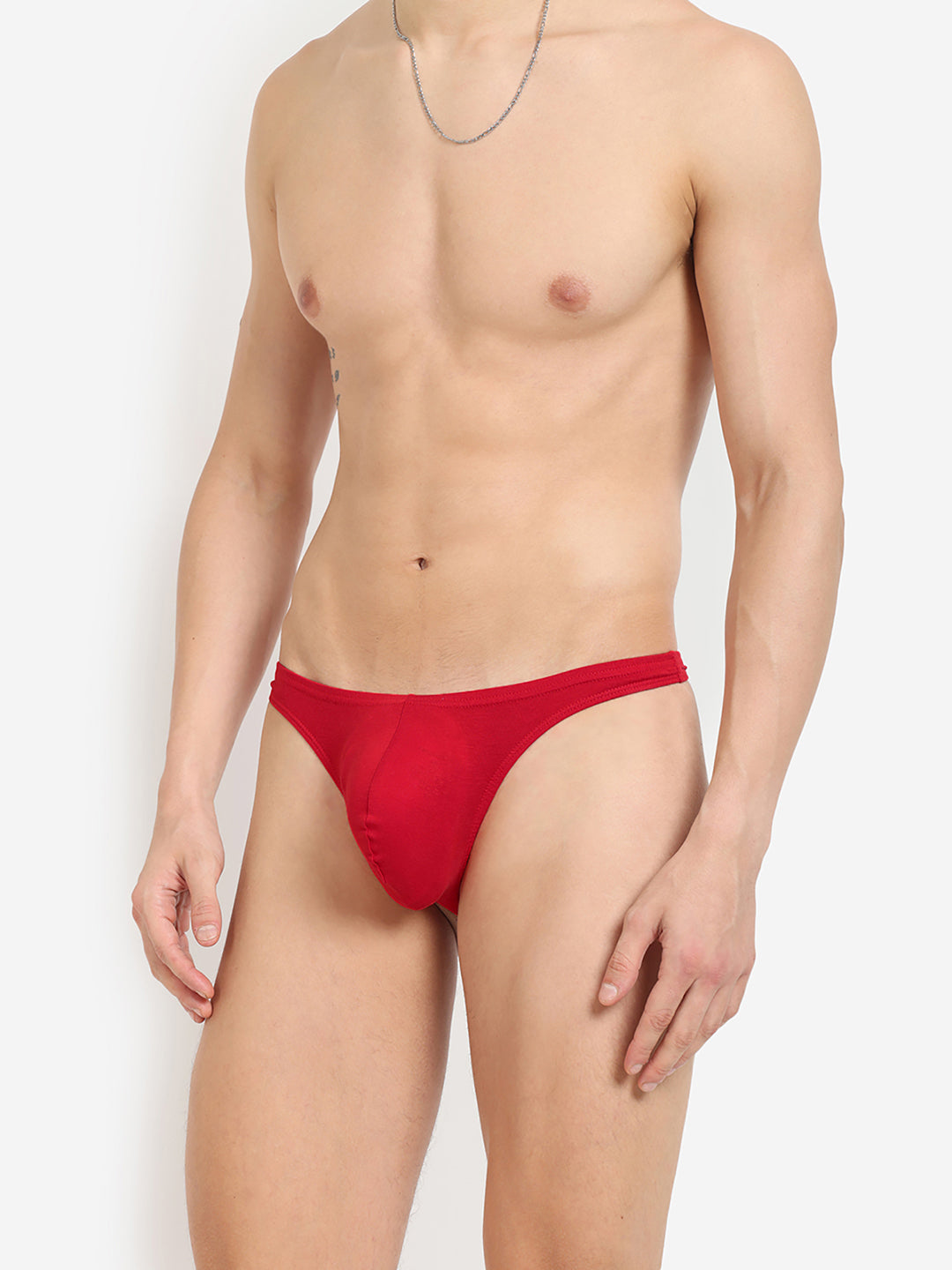 Single pack of men's premium thongs from La Intimo, featuring the Core Collection for maximum comfort and style.