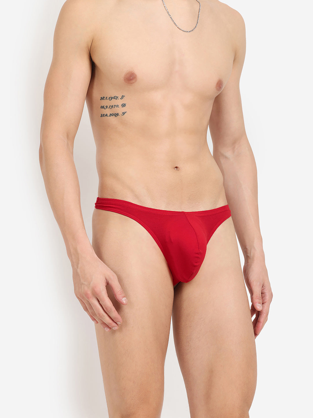 Single pack of men's premium thongs from La Intimo, featuring the Core Collection for maximum comfort and style.